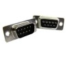 Conector DB9 macho solda fio Conector DB9 macho solda fio