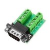 Conector DB9 macho c/borne Conector DB9 macho c/borne