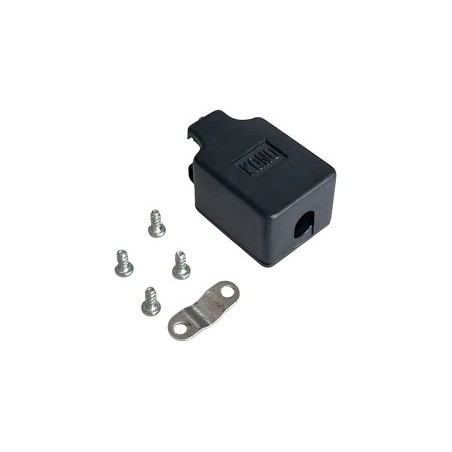 Capa conector DB9/15vga plastico sem aba Kit curto