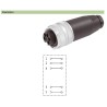 Conector circular 5 vias femea cabo 7000-78221-0000000 Murr