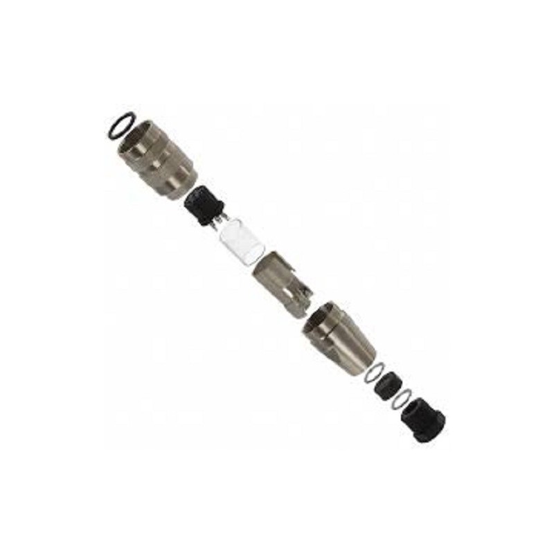 Conector circular DIN 7 vias femea cabo C091 31D107 100 2U Amphenol Conector circular DIN 7 vias femea cabo C091 31D107 100 2U Amphenol