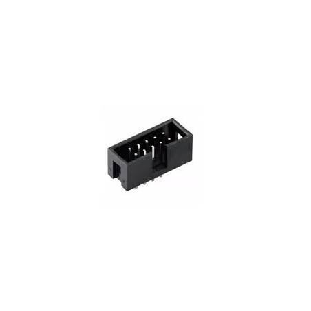 Conector 10 vias H latch IDC 180º s/ejetor