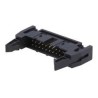 Conector 20 vias H latch IDC 90º c/ejetor