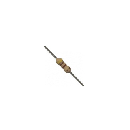 Resistor 470R 1/2w 5% - Amarelo roxo marrom dourado