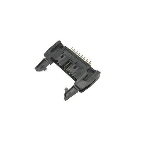 Conector 26 vias H latch IDC 180º c/ejetor