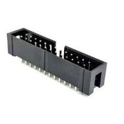 Conector 26 vias H latch IDC 180º s/ejetor