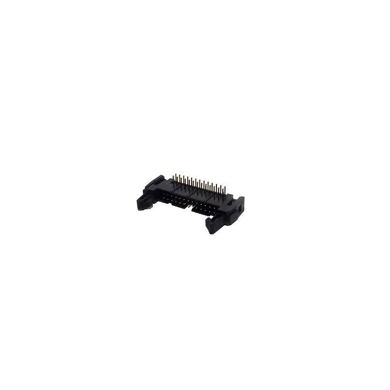 Conector 26 vias H latch IDC 90º c/ejetor