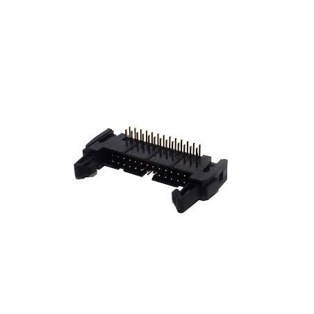 Conector 26 vias H latch IDC 90º c/ejetor