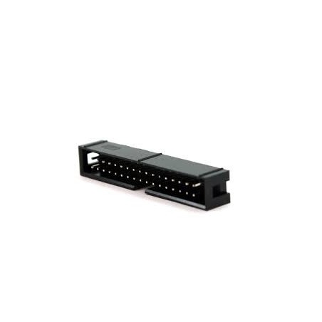 Conector 34 vias H latch IDC 180º s/ejetor