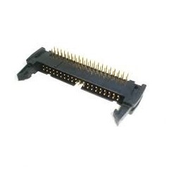 Conector 40 vias H latch IDC 90º c/ejetor