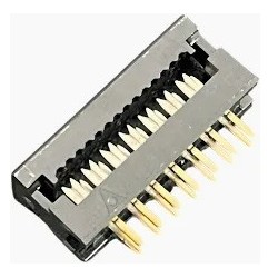 Conector IDCT 14 vias 180º DIP