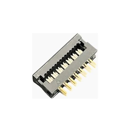 Conector IDCT 14 vias 180º DIP