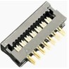 Conector IDCT 14 vias 180º DIP