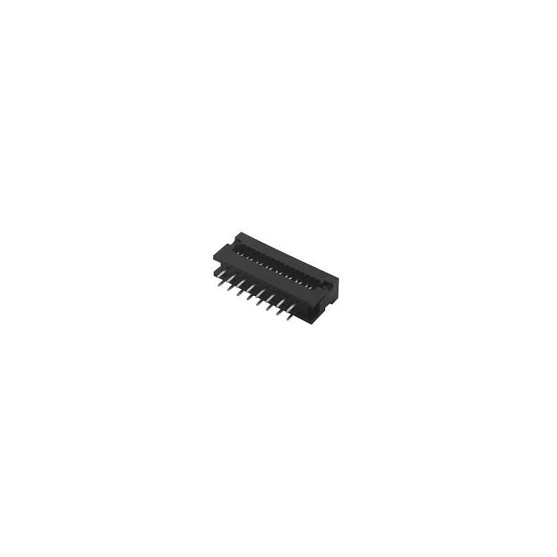 Conector IDCT 16 vias 180º DIP