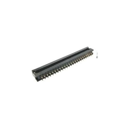 Conector IDCT 34 vias 180º DIP