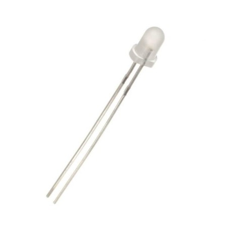 Led 3mm branco alto brilho 8000mcd