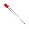 Led 3mm vermelho difuso 800mcd