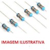 Resistor 107K 1/2w 1% precisão - Marrom preto roxo laranja