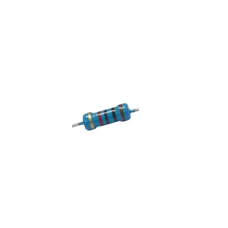 Resistor 10K 1/2w 1% precisão - Marrom preto preto vermelho Resistor 10K 1/2w 1% precisão - Marrom preto preto vermelho