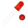 Led 5mm vermelho difuso 800mcd