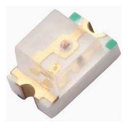 Led verde smd 1206 45MCD