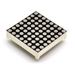 Matriz de led 8x8 3mm vermelha catodo comum