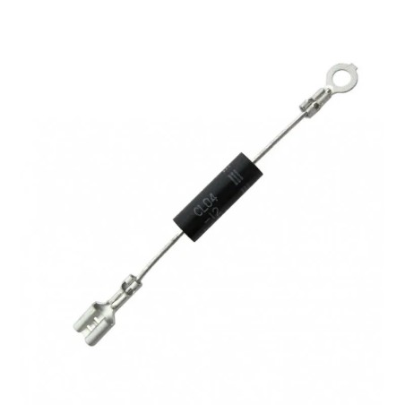 Diodo de alta tensão 1ESJC01-12BX 12kVA p/micro-ondas