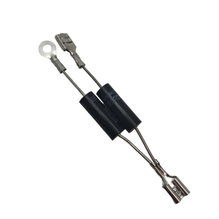 Diodo de alta tensão duplo HV6x2P1+CL01 p/micro-ondas