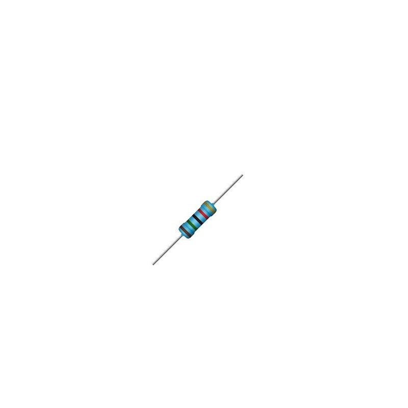 Resistor 15K 1w 1% precisão - Marrom verde preto vermelho Resistor 15K 1w 1% precisão - Marrom verde preto vermelho