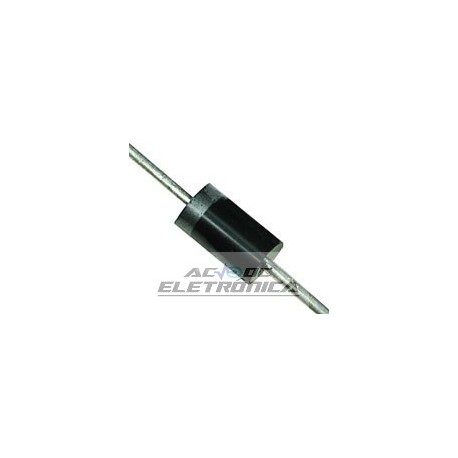 Diodo P6KE6.8A - 6,8v 5w supressor unidirecional