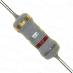 Resistor 0R82 1/4w 5% - Cinza vermelho prata dourado
