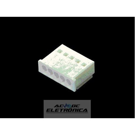 Conector 05 vias 2,5mm macho 251305HM001 excon