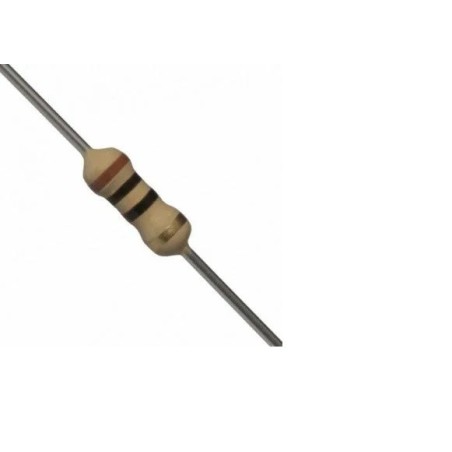 Resistor 10R 1/4w 5% - Marrom preto preto dourado