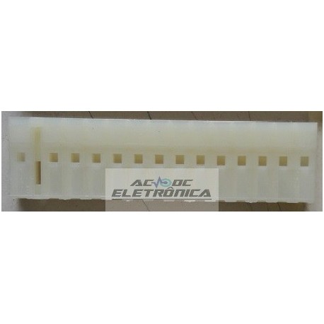 Conector 12 vias femea 509012HA - 7.5/5.0mm