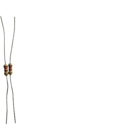 Resistor 130R 1/4w 5% - Marrom laranja preto dourado