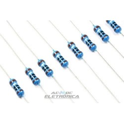 Resistor 300R 1/2w 1% precisão - Laranja preto preto preto