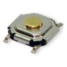 Chave Tactil 4x4x1,5mm 4 T SMD