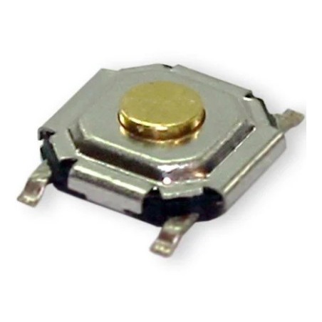 Chave tactil 6x6x3,1mm 5p 180G SMD