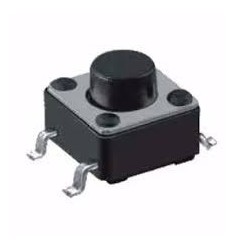 Chave tactil KFC-A06-6x6x4,3mm 4T SMD