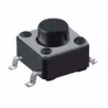 Chave tactil KFC-A06-6x6x4,3mm 4T SMD