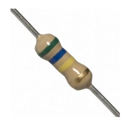 Resistor 560K 1/2w 5% - Verde azul amarelo dourado