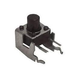 Chave tactil KFC-A06-6x6x7mm 4T 90º