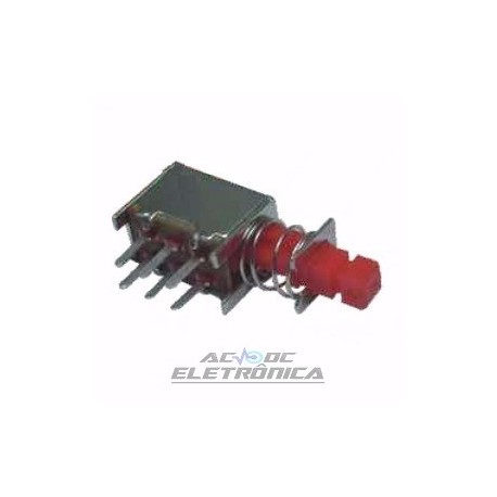 Chave tecla PS-22F05 (A03-1) sem trava