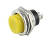 Chave push button DS-212 amarelo - Sem trava