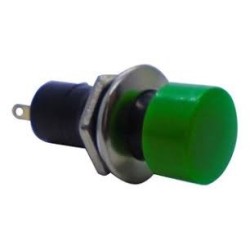 Chave push button PBS-16A 2 Terminais  verde liga-desliga