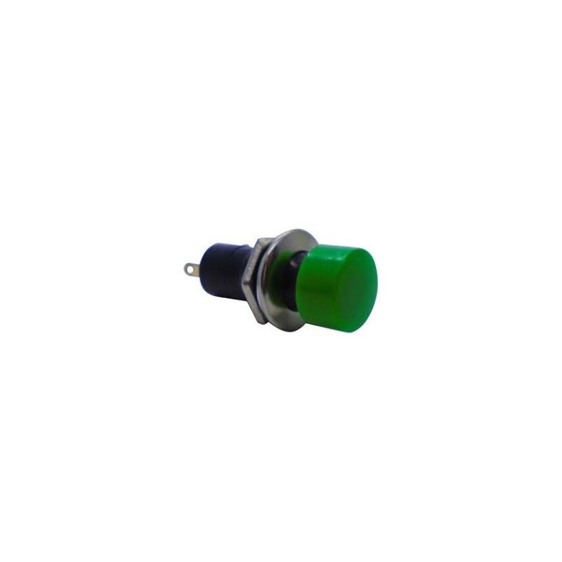 Chave push button PBS-16A 2 Terminais  verde liga-desliga