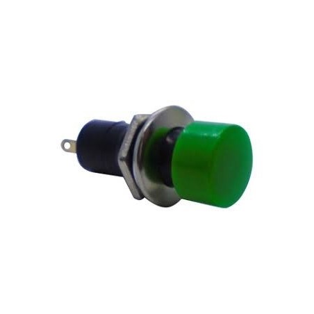 Chave push button PBS-16A 2 Terminais  verde liga-desliga
