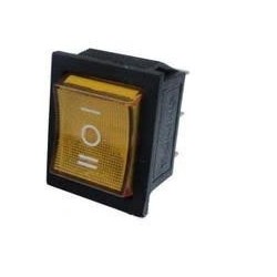 Chave gangorra KCD4 16A 250V~ on/off/on 6T laranja