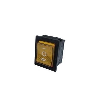 Chave gangorra KCD4 16A 250V~ on/off/on 6T laranja