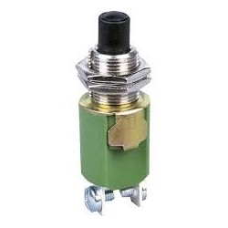 Chave push button 1A 127vac DTC2001 verde NA